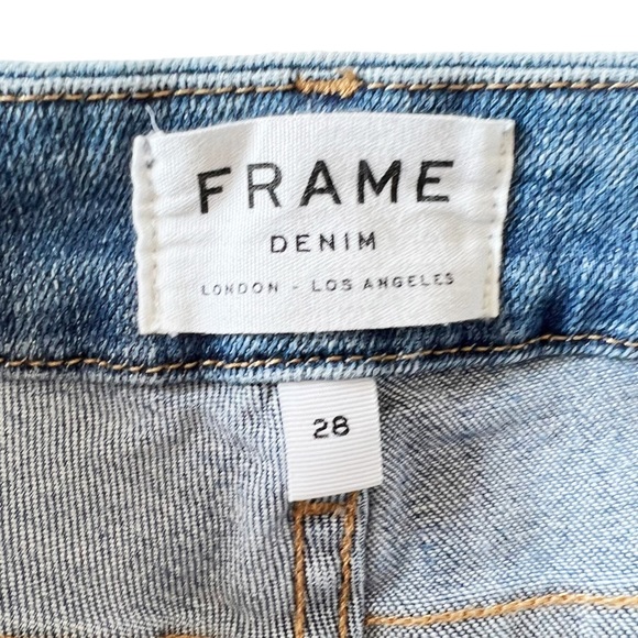 Frame Denim Le Crop Mini Boot in Lakeshore | 28 - Picture 7 of 11